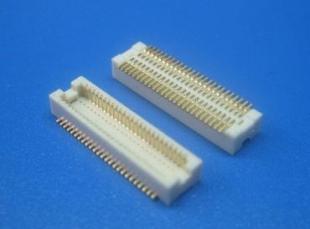 廠家直供0.5mm板對板母座H2.3 合高3.0 2X25pin 高密度連接的可靠選擇